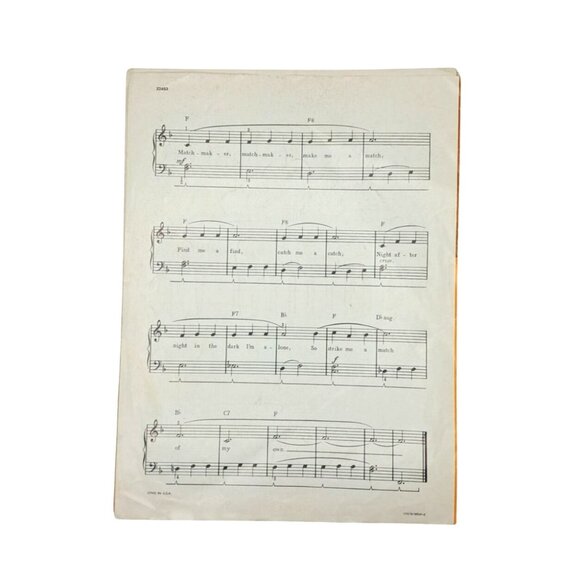 Vintage Schaum Piano Sheet Music Lot: "Fiddler On The Roof" "The Entertainer" & - Picture 3 of 11